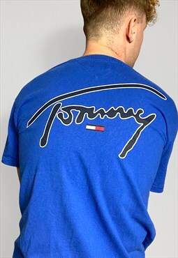 Tommy Hilfiger Rear Spellout Blue T-shirt 