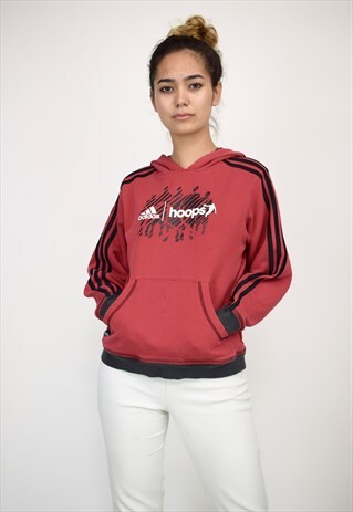 VINTAGE 90'S ADIDAS HOOPS HOODIE