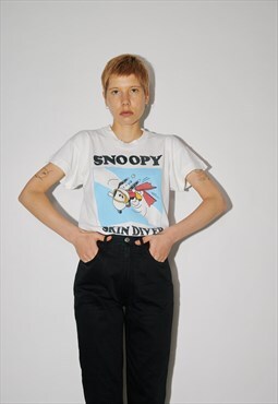 Vintage Snoopy snorkel t-shirt