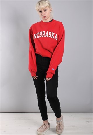 VINTAGE CHAMPION "NEBRASKA" SWEATSHIRT