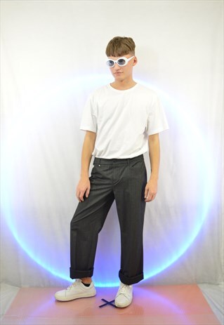 GREY VINTAGE TROUSERS