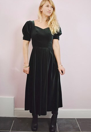 VINTAGE 90S LAURA ASHLEY FLORAL DRESS