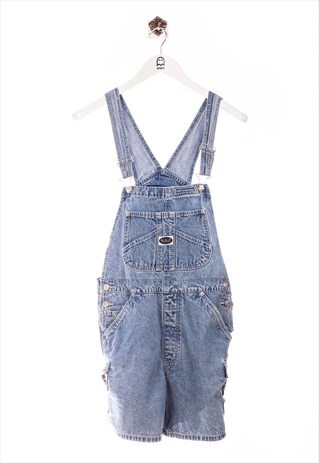VINTAGE R.V.T 90S OVERALL SHORT LOOK BLUE