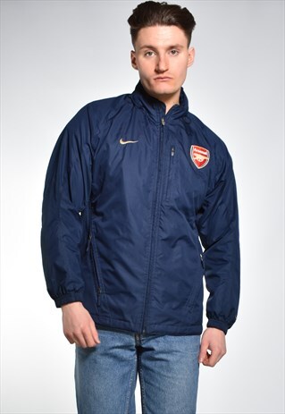 VINTAGE NIKE ARSENAL FC WINDBREAKER JACKET