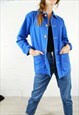 FRENCH BLUE WORKWEAR JACKET CHORE COAT