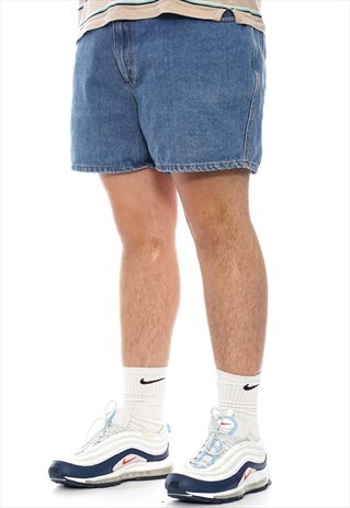VINTAGE CALL ME DENIM SHORTS MENS