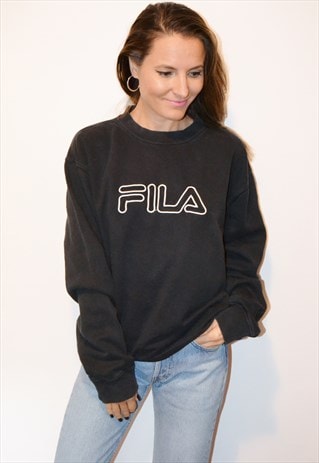 white fila jumper