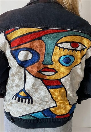 HAND EMBROIDERED LEVI JACKETS