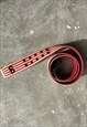 VINTAGE 00S GRUNGE STRIPED BELT