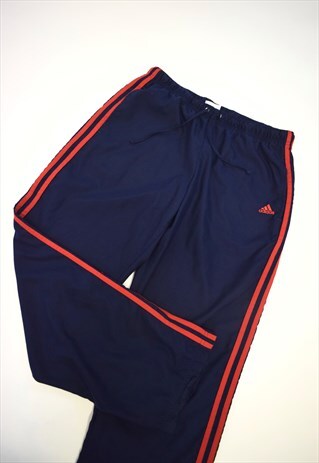 VITAGE 90S ADIDAS NAVY RED JOGGER TRACKPANTS