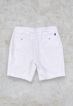 Polo Ralph Lauren White Shorts Chino 