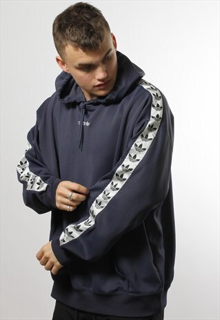 VINTAGE ADIDAS ORIGINALS HOODIE WITH SPELL OUT
