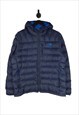 The North Face 550 Puffer Jacket Size XL Navy Men's Hooded