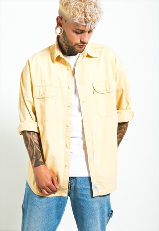 VINTAGE 80S LEVI'S DENIM SHIRT / S6440