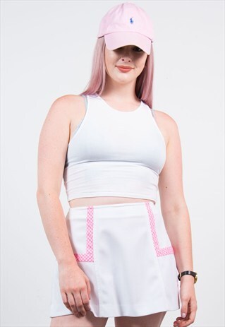 VINTAGE WHITE TENNIS SKIRT