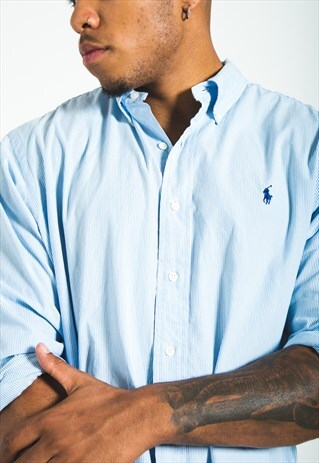 VINTAGE 80S CLASSIC POLO RALPH LAUREN SHIRT/ 6014