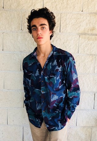 VINTAGE 80'S CRAZY SHIRT