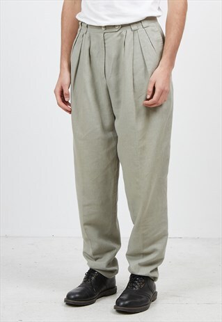 VINTAGE GREY SCIROCCO TROUSERS BOTTOMS