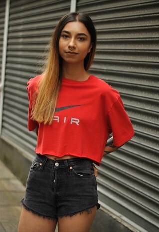VINTAGE 90S NIKE AIR CROPPED TSHIRT