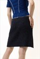 VINTAGE DOLCE GABBANA MAGLIE MINI WOOL SKIRT 5564