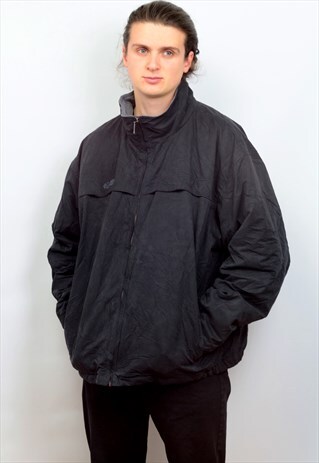 COLUMBIA VINTAGE WATERPROOF/FLEECED LINED WINDBREAKER JACKET