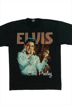 Elvis Presley Black T-Shirt