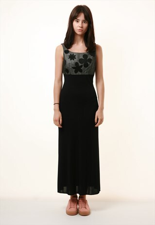 VINTAGE MOSCHINO CHEAP AND CHIC LIGHTWEIGHT MAXI DRESS 818