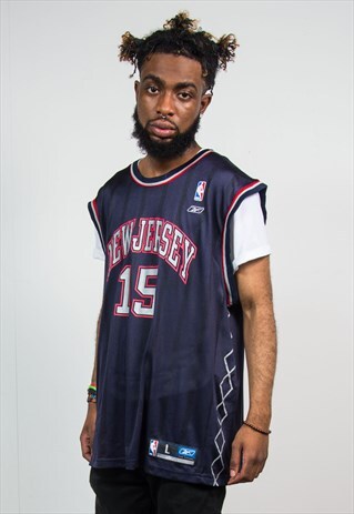 VINTAGE NEW JERSEY NETS NBA JERSEY BASKETBALL