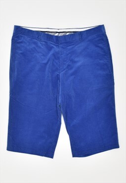 Vintage 00's Y2K Tommy Hilfiger Corduroy Casual Shorts Blue