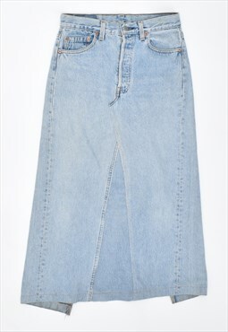 Vintage 90's Levi's Denim Skirt Blue