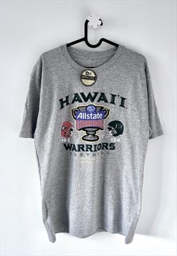 Vintage Hawaii college football grey T-shirt medium BNWT