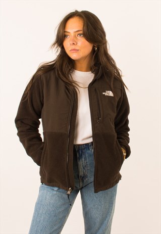 VINTAGE BROWN THE NORTH FACE DENALI FLEECE