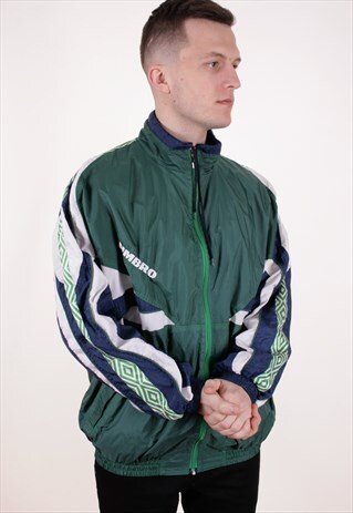 90S VINTAGE UMBRO SHELL JACKET AA8922