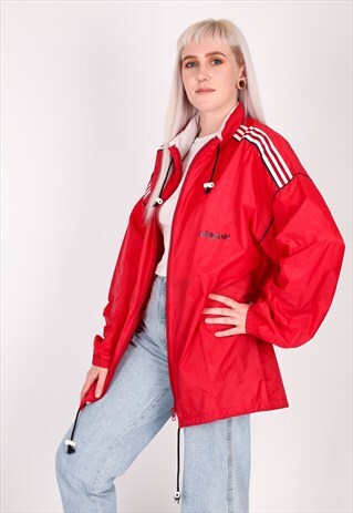 VINTAGE ADIDAS WINDBREAKER JACKET NJ729