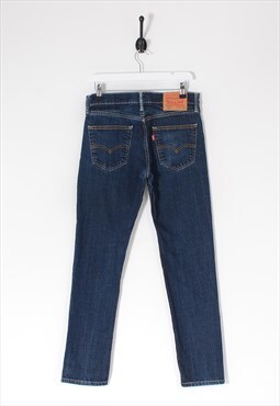 Vintage Levis 511 Slim - Skinny Fit Jeans Dark Blue Various