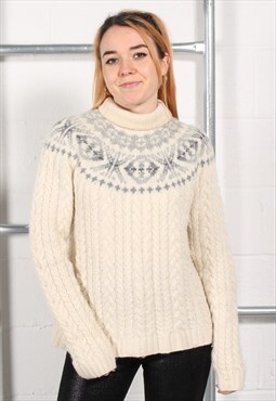 Vintage Ralph Lauren Jumper Cottage Core Knit Sweater XL