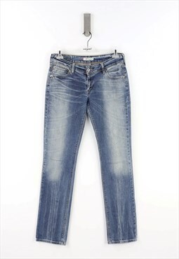 Levi's 571 Slim Low Waist Jeans in Dark Denim - W32 - L34