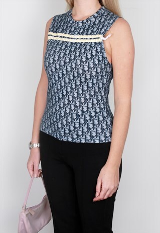 VINTAGE CHRISTIAN DIOR MONOGRAM VEST