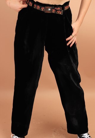 VINTAGE GIORGIO ARMANI TROUSERS BLACK