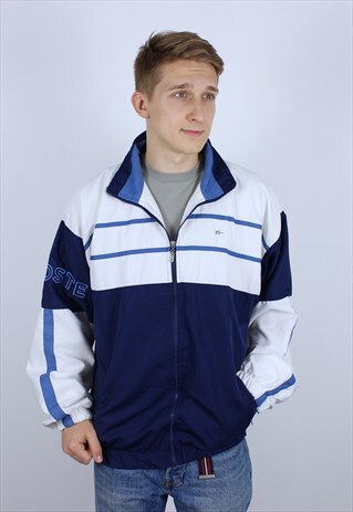VINTAGE LACOSTE BIG LOGO MENS JACKETS