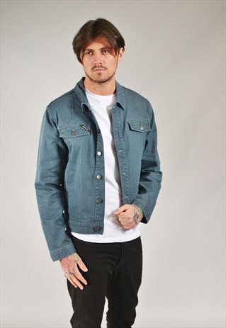 VINTAGE LRG DENIM JACKET YALE BLUE