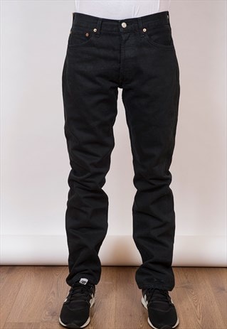 LEVI'S 501 BLACK DENIM JEANS