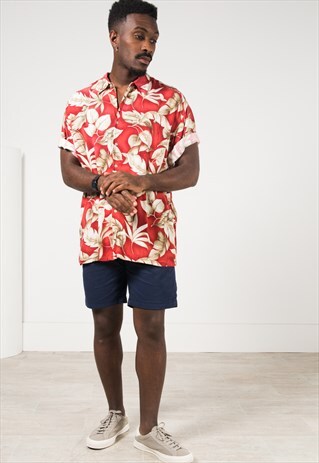 VINTAGE 80S HAWAIIAN SHIRT / S1701