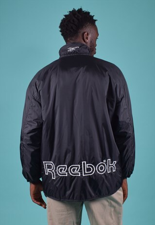 VINTAGE REEBOK BLACK JACKET