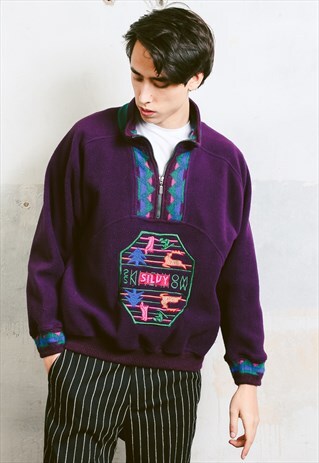 VINTAGE 80S FLEECE SWEATSHIRT