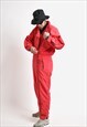 80s vintage winter ski suit in red colour by HEAD retro 90s