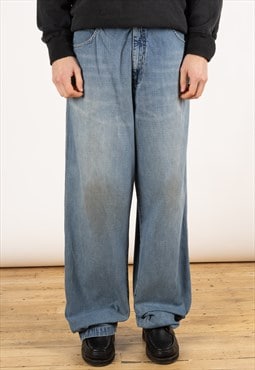 Vintage Rocawear Baggy Jeans Men's Mid Blue