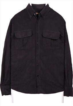 Vintage 90's Poli Gianni Shirt Corduroy Long Sleeve Button