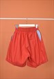 VINTAGE RED SPORTS BOARD SHORTS