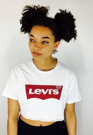 LEVIS CROPPED T SHIRT